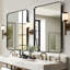 Chic Wall-Mounted Vanity Mirror For Home Enhancement And Space Optimization