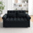 Loveseats Sofa Bed With Pull-Out Bed,Adjsutable Back-1064009328