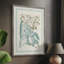 Willow Blue Besler I, reproduction encadrée - bois massif-304144427