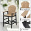 Tabouret de bar en PEHD Adirondack-2112387354