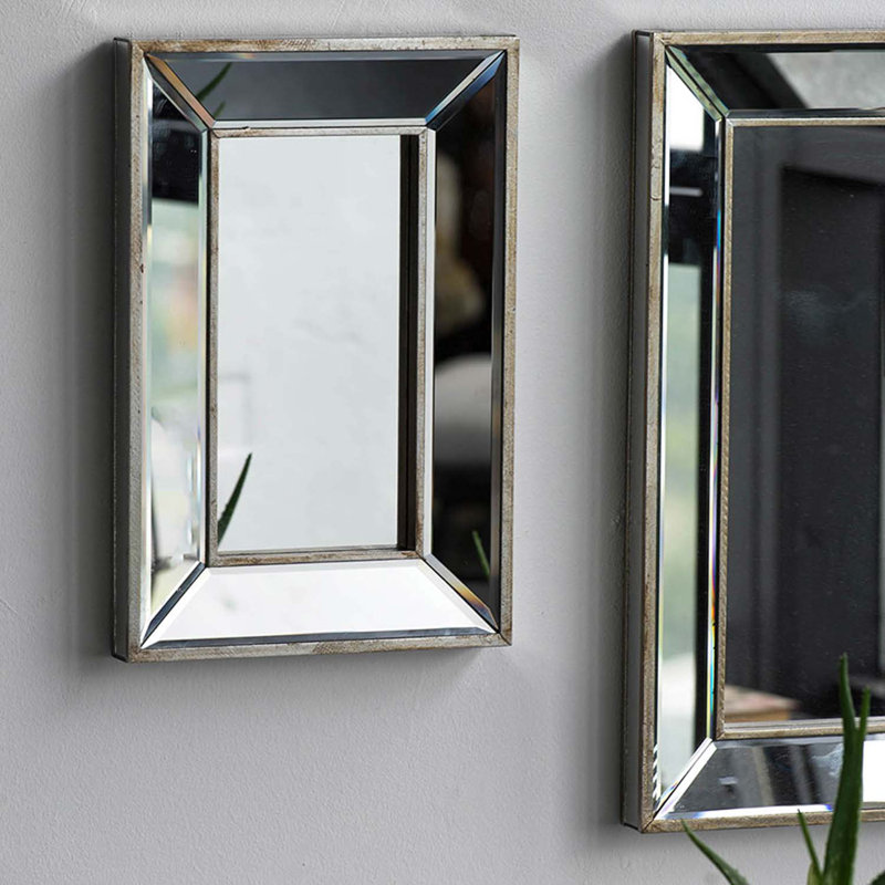 Miroir décoratif moderne et contemporain Dankhard, H 18 po x l 12 po