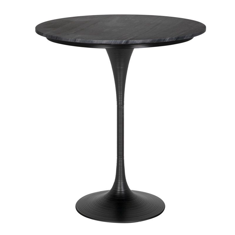 Table Joni 36 po, Noir mat, Noir mat, 41"