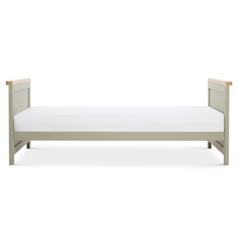 Misha Cot Bed - Golden Oak, Green