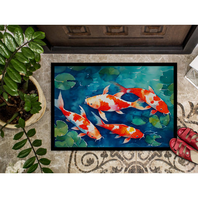 Koi Fish Doormat