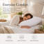 Ensemble de 1 oreiller en duvet avec housse 100% coton Continental Bedding Affinity-525275446-525275444