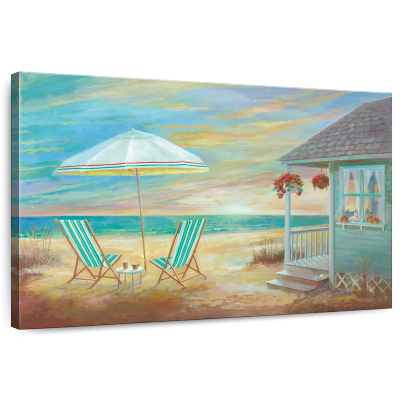 Coucher de soleil Gillard Cottage, H 32 po x l 48 po