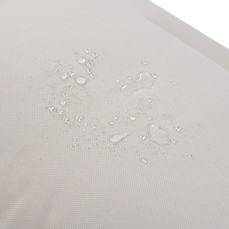 Ensemble de canapé modulaire d'extérieur 6 pièces avec tables basses gigognes rondes, Beige