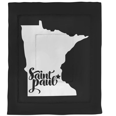 Saint Paul Modern & Contemporary Polyester Sateen Comforter