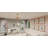 Jefson Glass Semi Flush Mount
