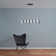 Vining 1 - Light Geometric LED Pendant