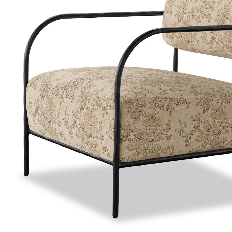 Fenn Chair-Champagne Mongolian Fur