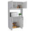 Garde-manger Colorado, trois tablettes ouvertes-128964546