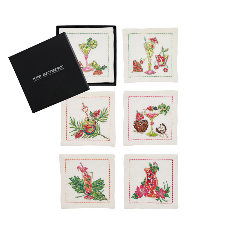 Tropicana Cocktail Napkin in a Gift Box