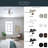 Sola 54" Brushed Nickel LED Ceiling Fan-773059951-773059936