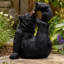 Statue de jardin maman et ourson