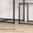 3-Piece Industrial Dining Table Set for 2 Person, Kitchen Table and Chairs, Dining Room Sets,wood-1151786732-1151786733