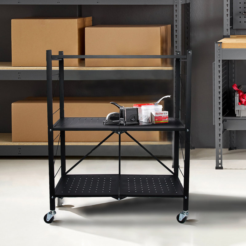 Chariot utilitaire pliable en métal