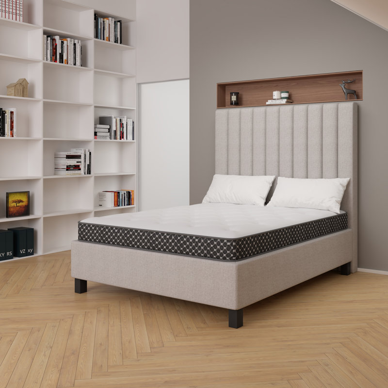 Matelas ferme en mousse matelassée 6 po, Grand lit