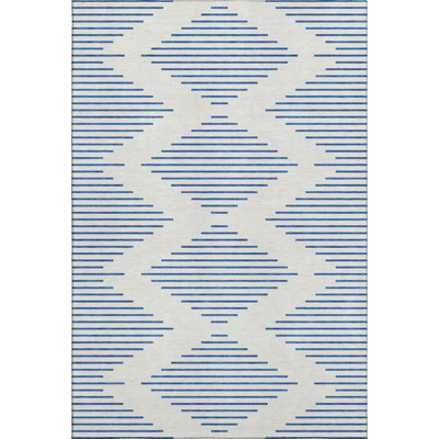 Premium Machine Washable Jahnke AMF1017 Geometric Rug