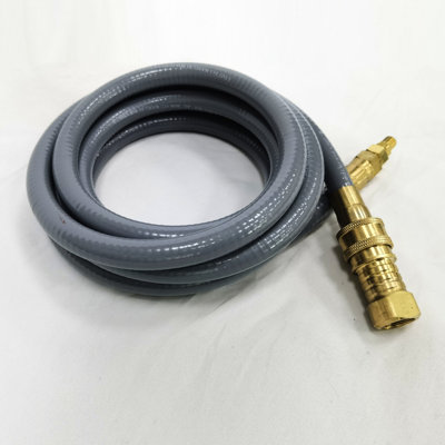 Natural Gas Hose For Water Heaters And Pizza Oven Secure Versatile With Consistent Flow Wear - Material Grills Easy Installation Leak Proof Design Steady