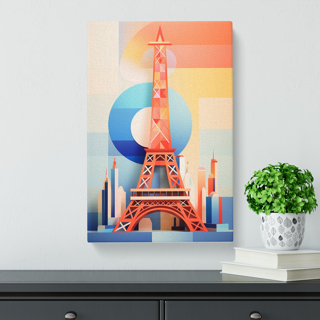 Eiffel Tower Constructivism - Print