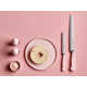 WÜSTHOF German Classic Color Pink Himalayan Salt 5" Serrated Utility Knife