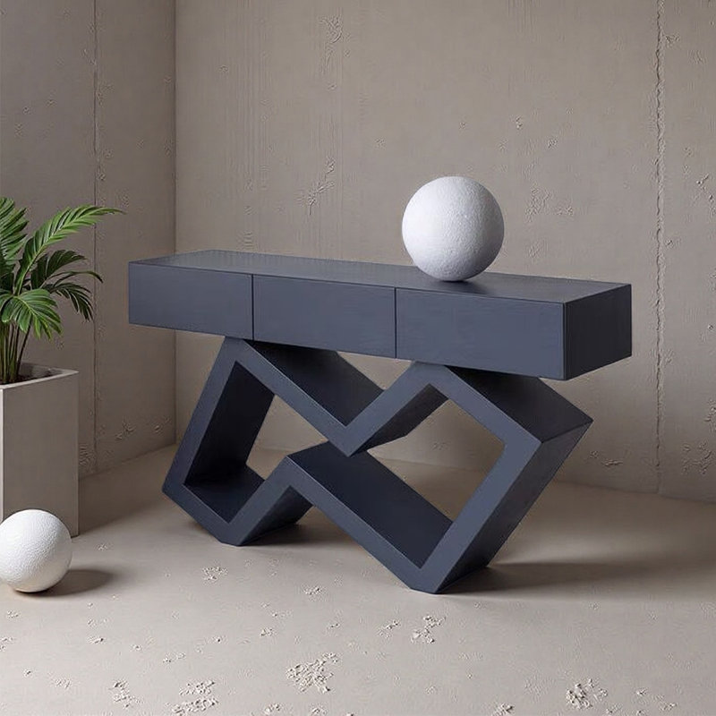 Console Modern Creative, H 33,46 po x l 47,24 po x P 13,78 po