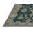 Machine Washable Overdyed Green Area Rug-268078708
