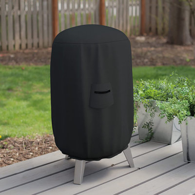 High Density  Outdoor Waterproof Electric Round Smoker Grill Cover, Weatherproof UV Resistant