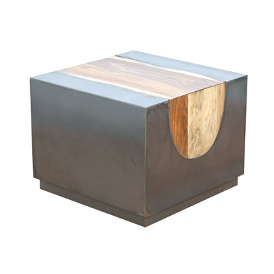 Branthe Wooden Square End Table
