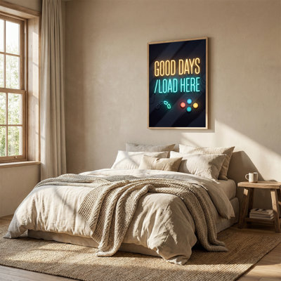 Art mural sur toile Good Good
