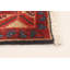 Jeyla One-of-a-Kind 3'8" X 13'11" 1990s Runner Wool Area Rug in Red