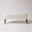 Banc de repose-pieds ergonomique rembourré en chenille pour vestibule et chambre à coucher-1953780882