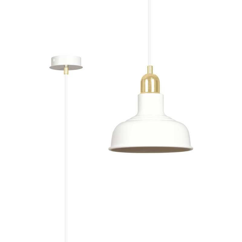 Greig 1 - Light Dome Pendant, White