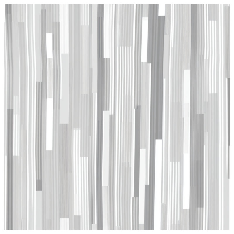 Gray Stripes Throw Pillow, Pattern Double Sided Pillows, 14 x 14 inches