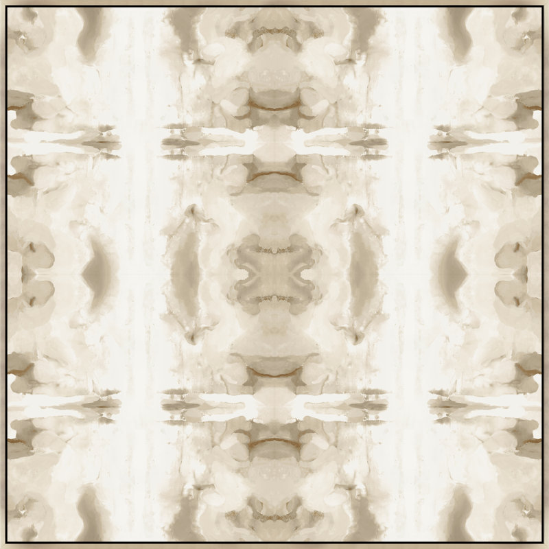 Decalcomanie Vi Print by Giselle Kelly, 37.5" H x 37.5" W, Image Gel Brush