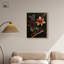 Hearth Flora Canvas Dark Elegant Florals par Art Remedy-114221241-114221248