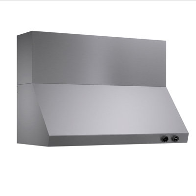 Kucht 48" W Stainless Steel Wall Mounted Required Range Hood