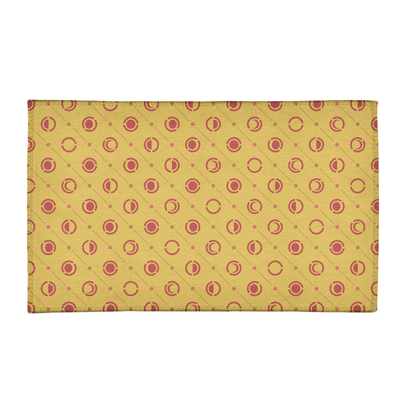 Chenille Geometric Indoor Rug, Rectangle 3' x 5'