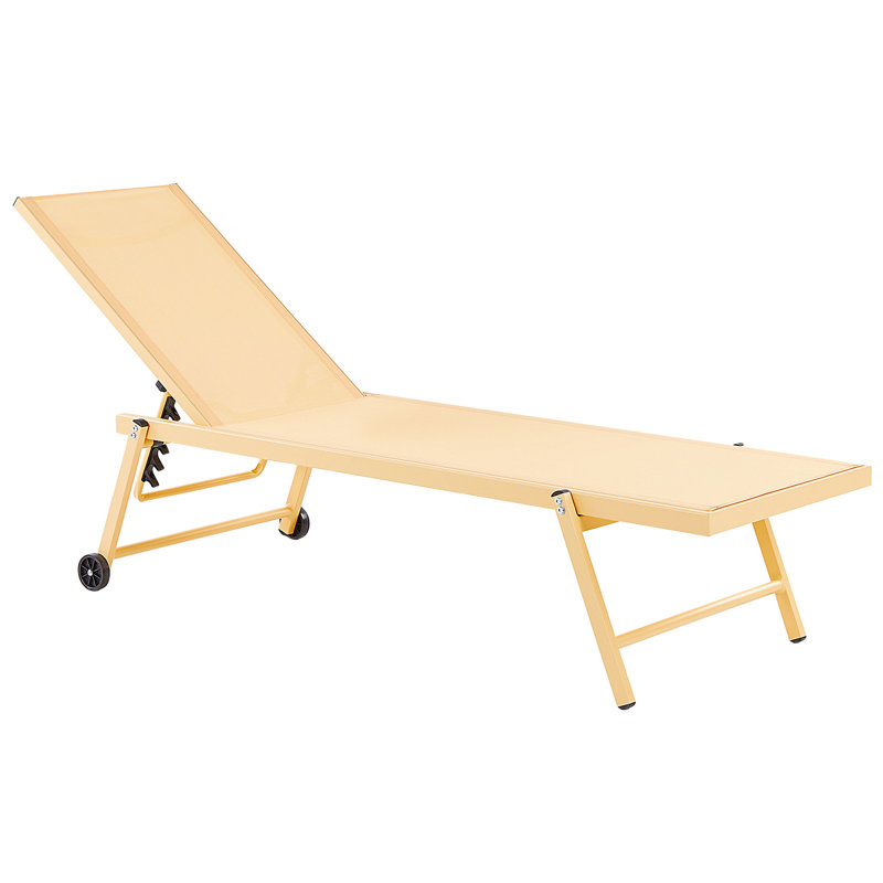 Rima 198cm Long Reclining Single Sun Lounger