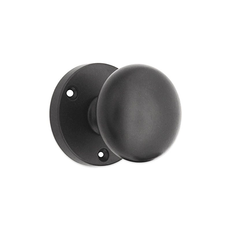 Victorian Door Knob Matt Black