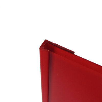 0.6" x 96" Wall Paneling in Red