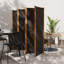 Metts 457.2cm H Solid Wood Folding Room Divider-803666830-803666825-803666818