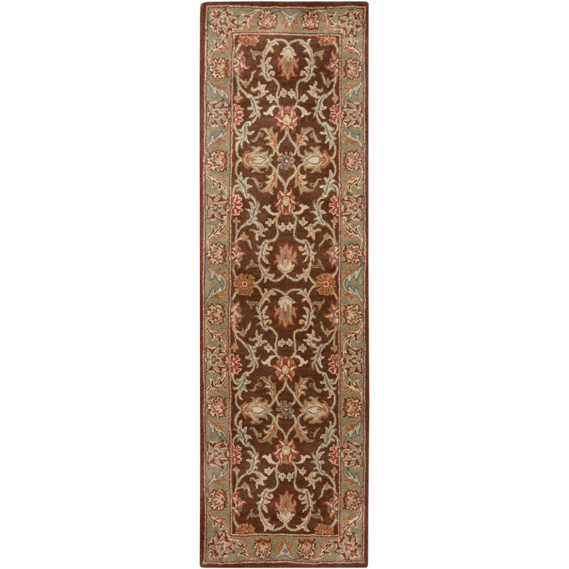 Waterston Hand Tufted Wool Oriental Indoor Rug, Runner 3' x 12'