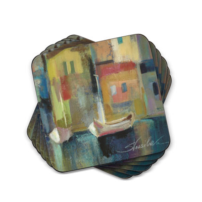 Sous-verres Pimpernel 4 po x 4 po