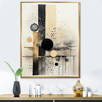 Monochromatique Fusion III - Collages abstraits, art mural, salon