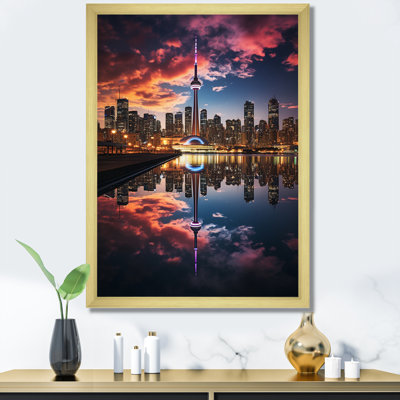 Lyncon " Canada Toronto Reflections I " Color Photography Print