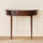 Backless Mounted Chestnut Console