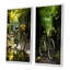 Emerald Excasion - ensemble de 2 impressions sur toile-102573289-102573286