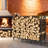48'' W Metal Log Rack